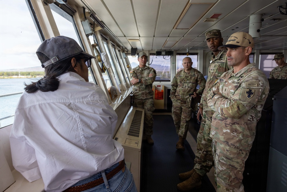 Reporter from the Wall Street Journal visits Joint Base Pearl Harbor-Hickam
