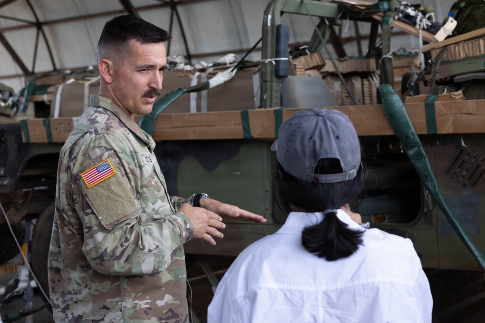 Reporter from the Wall Street Journal visits Joint Base Pearl Harbor-Hickam