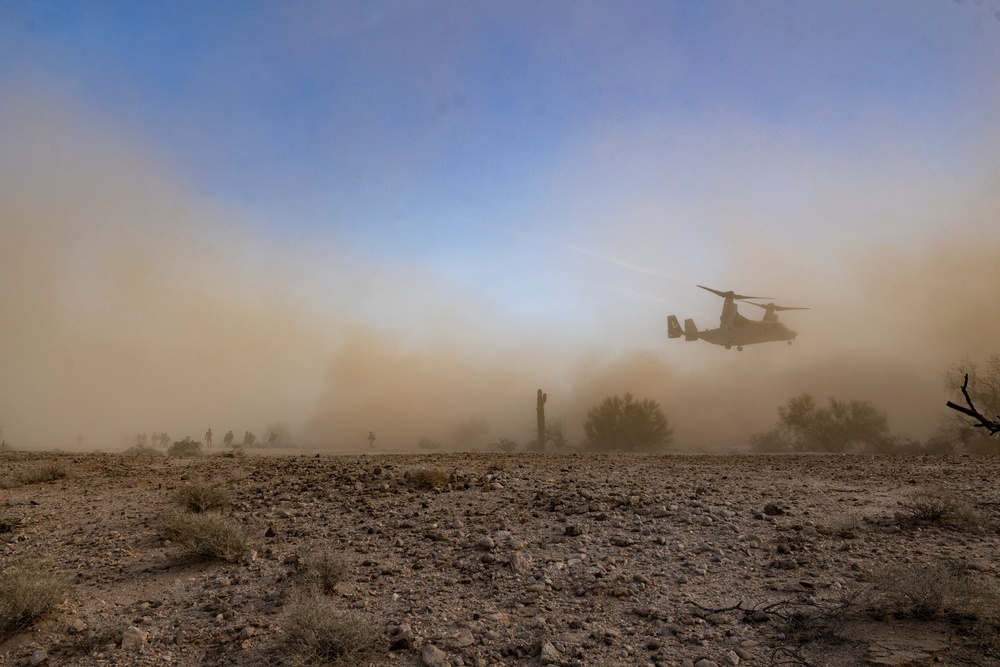 11th MEU Marines and Sailors conduct a raid during RUT
