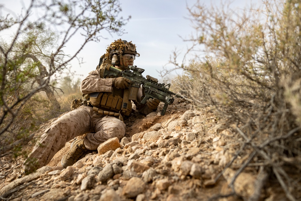 11th MEU Marines and Sailors conduct a raid during RUT