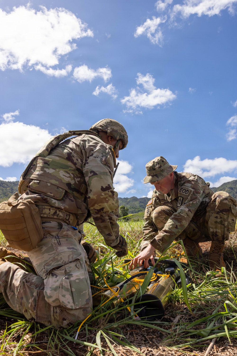 74th Ordnance Company conduct training on EOD techniques and procedures