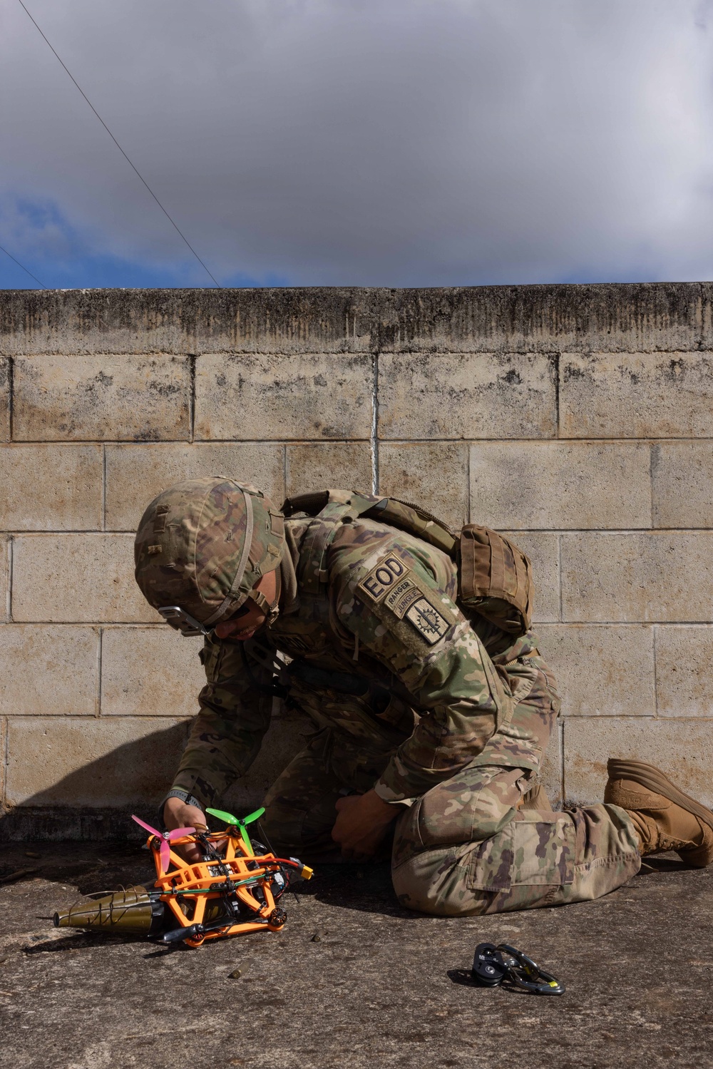 74th Ordnance Company conduct training on EOD techniques and procedures