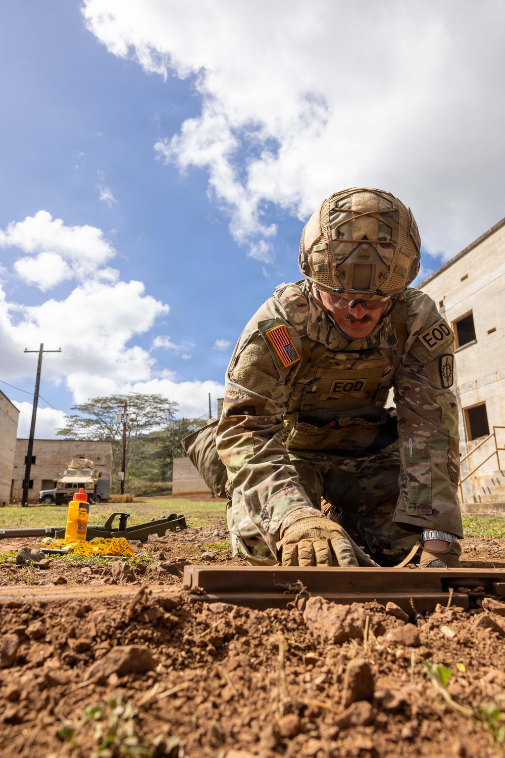 74th Ordnance Company conduct training on EOD techniques and procedures