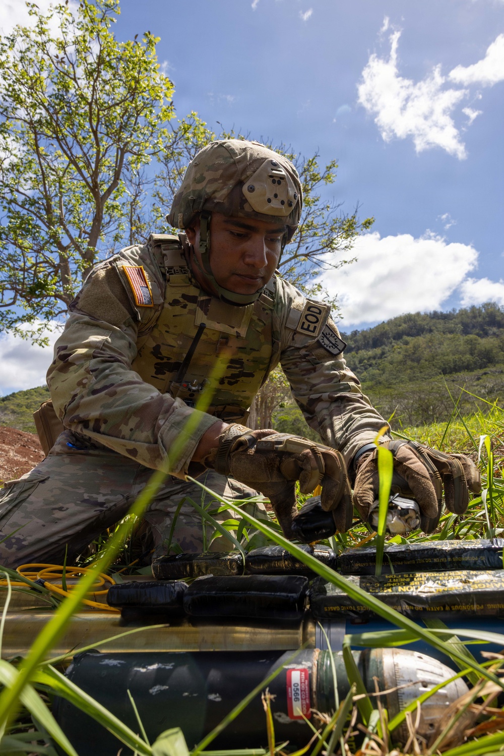 74th Ordnance Company conduct training on EOD techniques and procedures