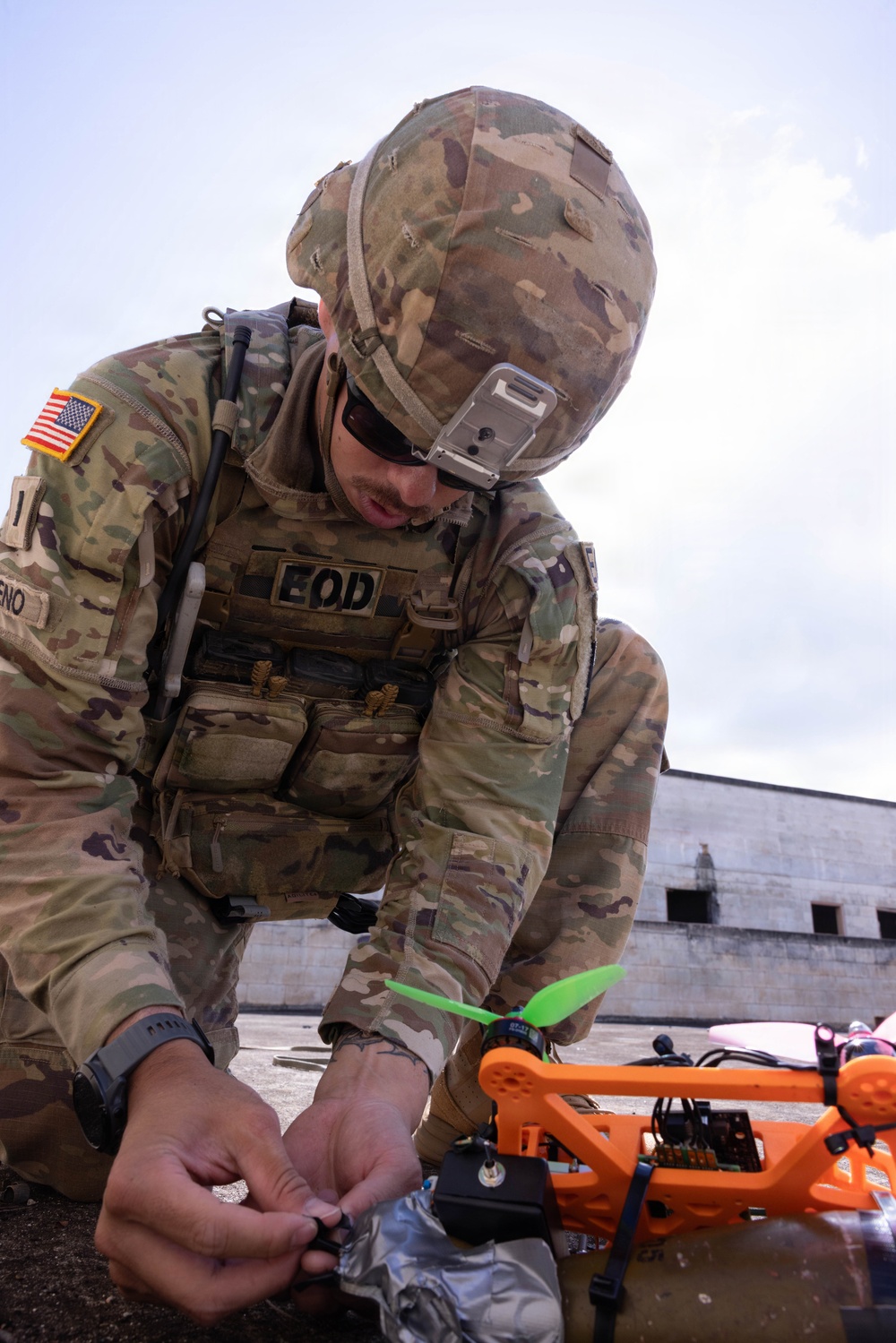 74th Ordnance Company conduct training on EOD techniques and procedures