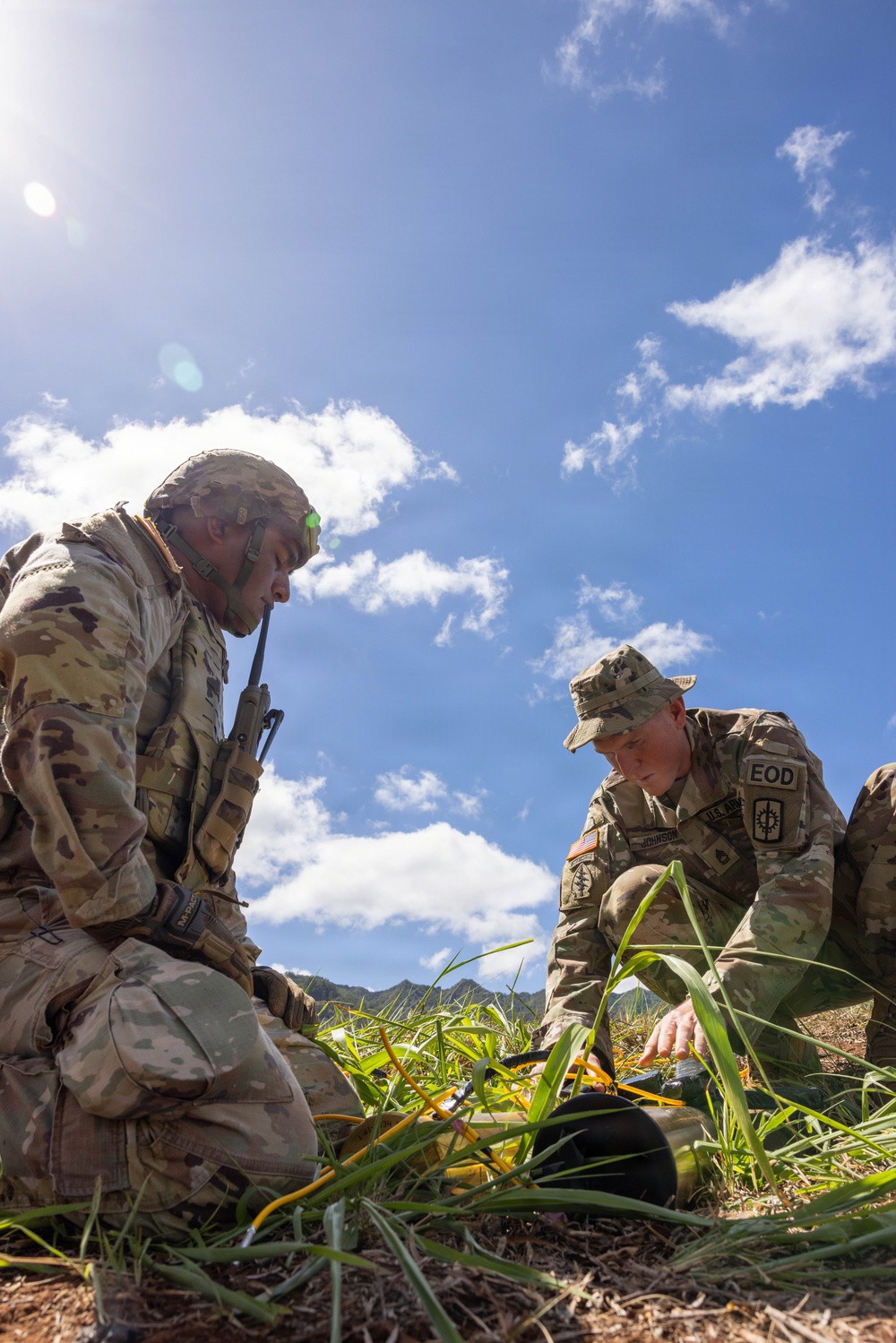 74th Ordnance Company conduct training on EOD techniques and procedures