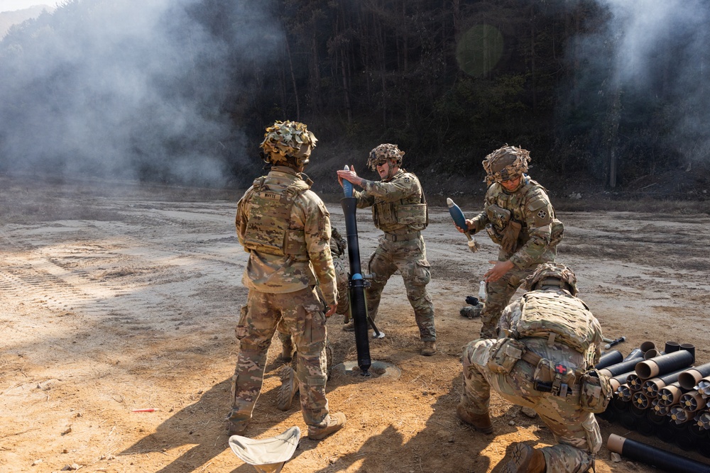 2-23 Infantry Conducts MORTEP Certification at Rodriguez Live Fire Complex