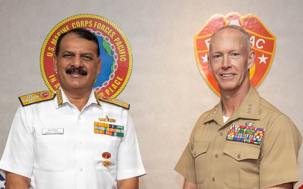 COMMARFORPAC meets with Indian Navy DV