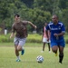 Pacific Partnership 2025 Multinational Service Members Play Soccer with the Vanuatu Police Force