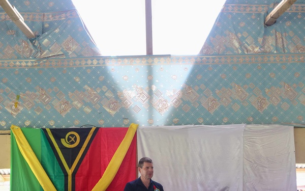 Pacific Partnership 2025 Participates in a Health Engagement at Presbyterian School