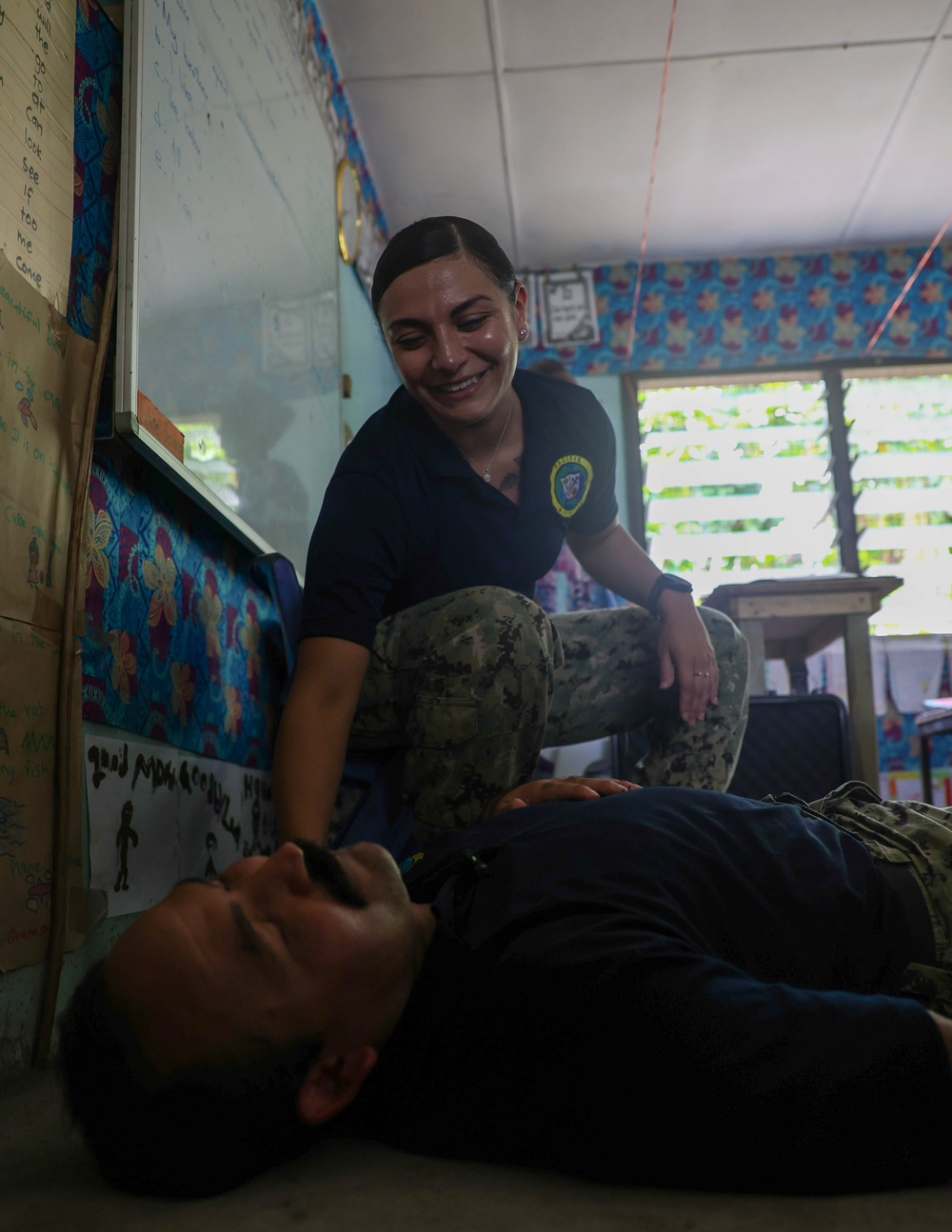 Pacific Partnership 2025 Participates in a Health Engagement at Presbyterian School