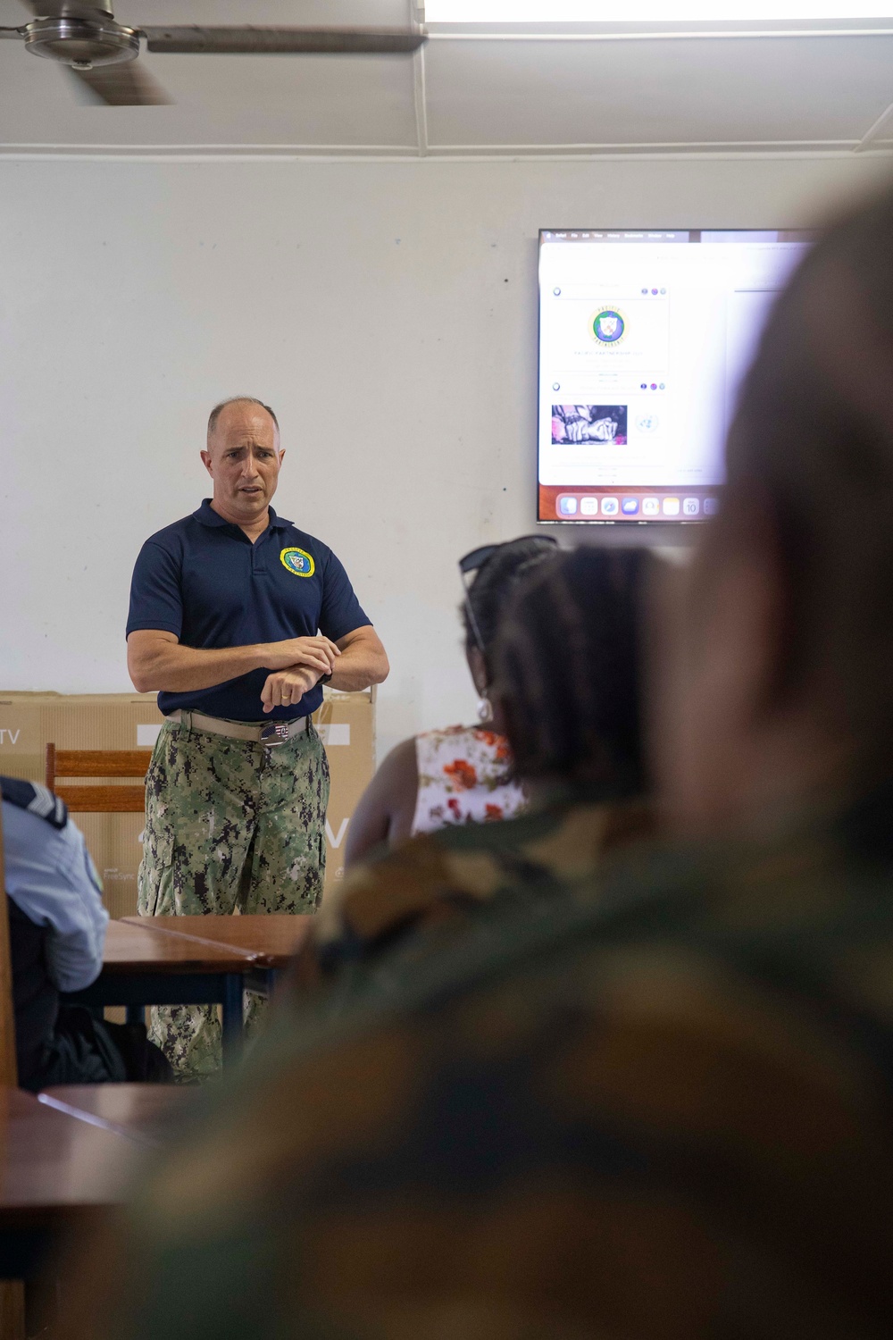 Pacific Partnership 2025 hosts a Women, Peace, and Security Briefing with Vanuatu Locals