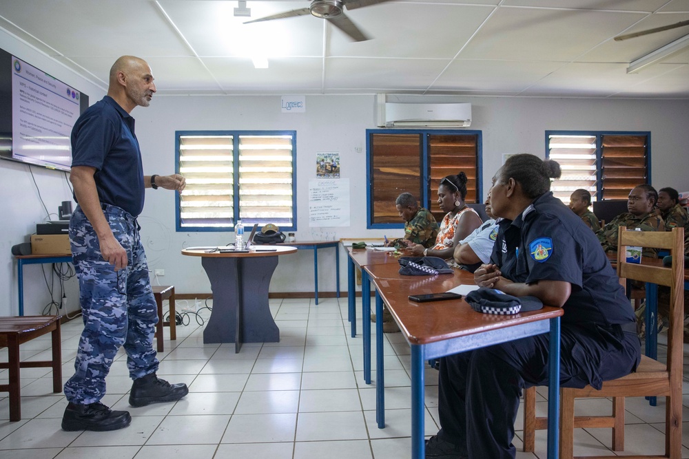 Pacific Partnership 2025 Hosts a Women, Peace, and Security Briefing with Vanuatu Locals