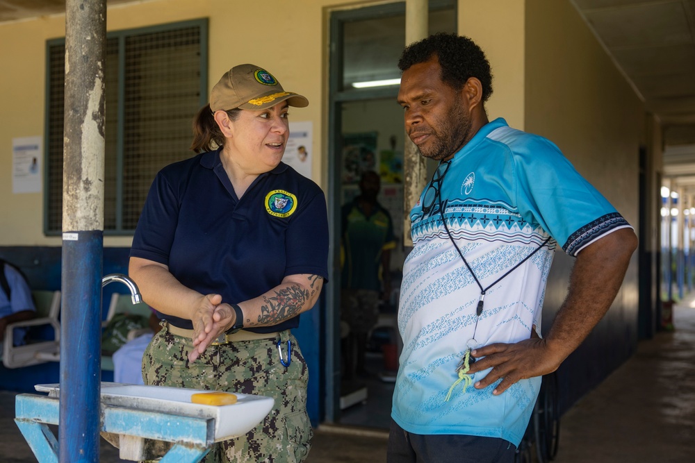 Pacific Partnership 2025 Provides Care and Support to Vanuatu Locals at Northern Provincial Hospital