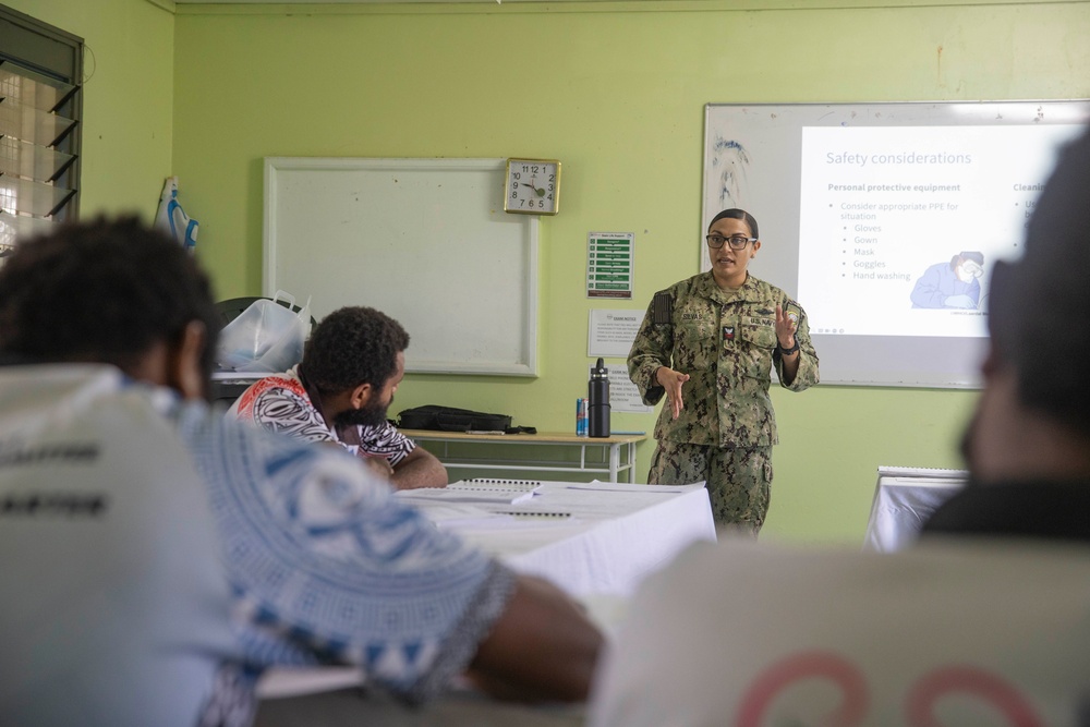 Pacific Partnership 2025 Provides Care and Support to Vanuatu Locals at Northern Provincial Hospital