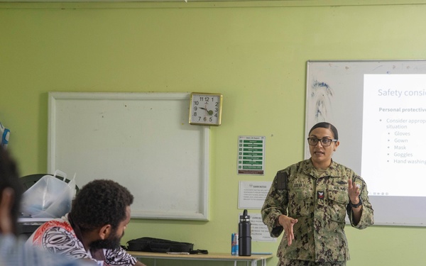 Pacific Partnership 2025 Provides Care and Support to Vanuatu Locals at Northern Provincial Hospital
