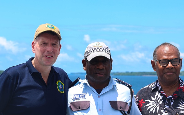 Pacific Partnership 2025 Hosts a Ship Tour of the USS John L. Canley