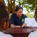 Pacific Partnership 2025 Multinational Service Members Visit Bombua Primary School in Luganville, Vanuatu