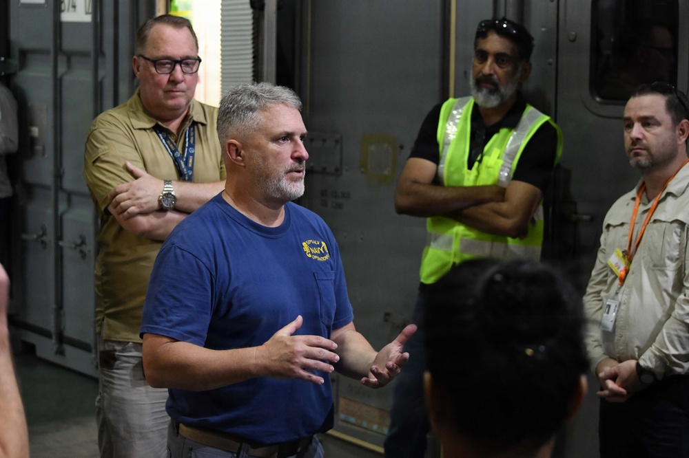 NSA Bahrain Salvage and Pollution Drill