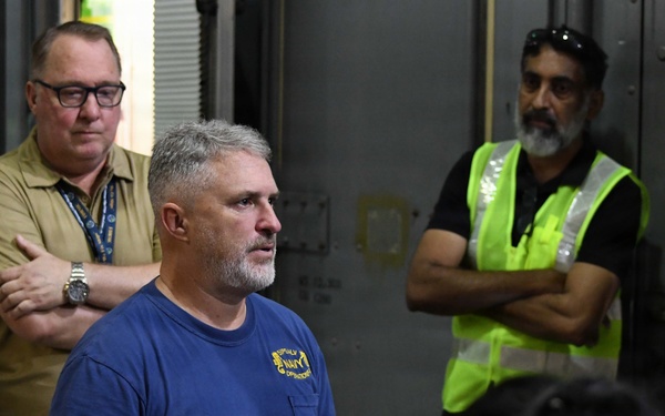 NSA Bahrain Salvage and Pollution Drill