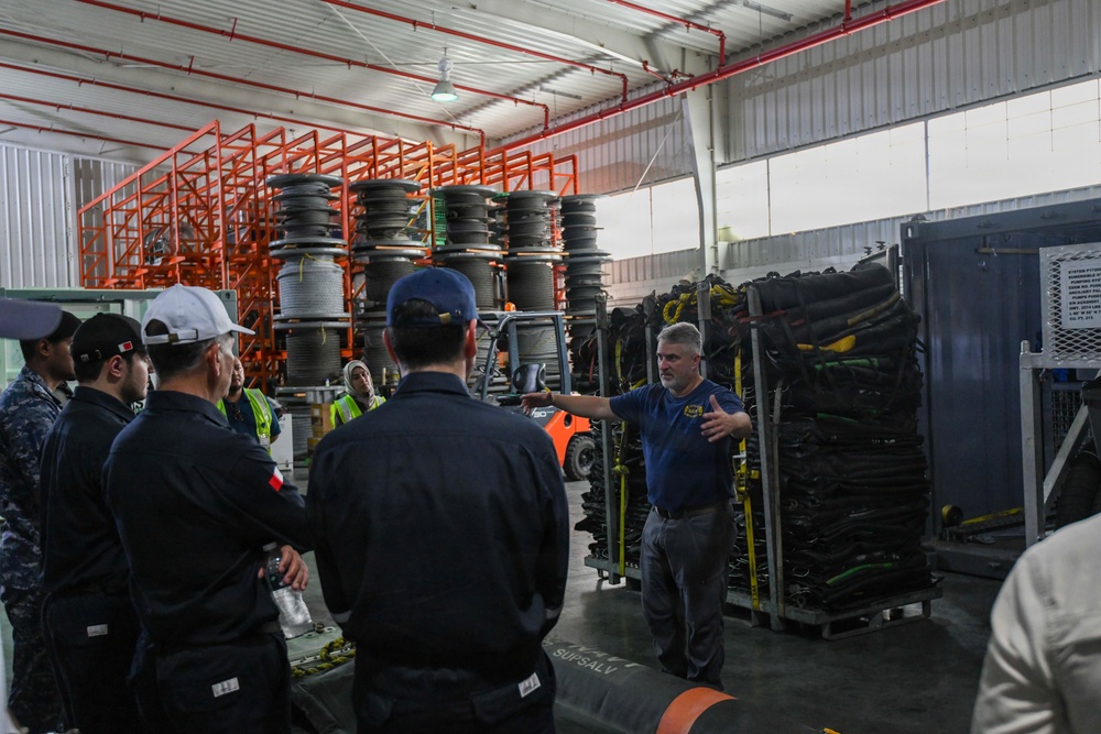 NSA Bahrain Salvage and Pollution Drill