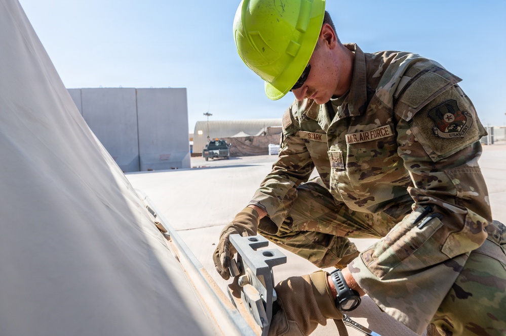 Built for the Mission: 378th ECES Keeps Maintenance Facilities Mission-Ready