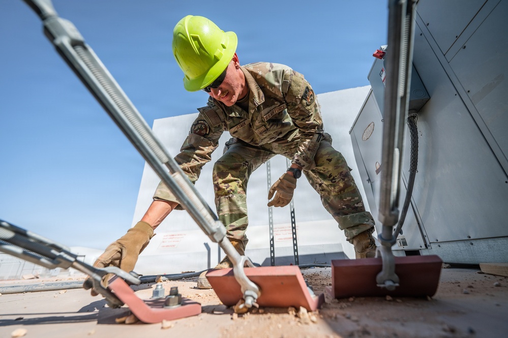 Built for the Mission: 378th ECES Keeps Maintenance Facilities Mission-Ready