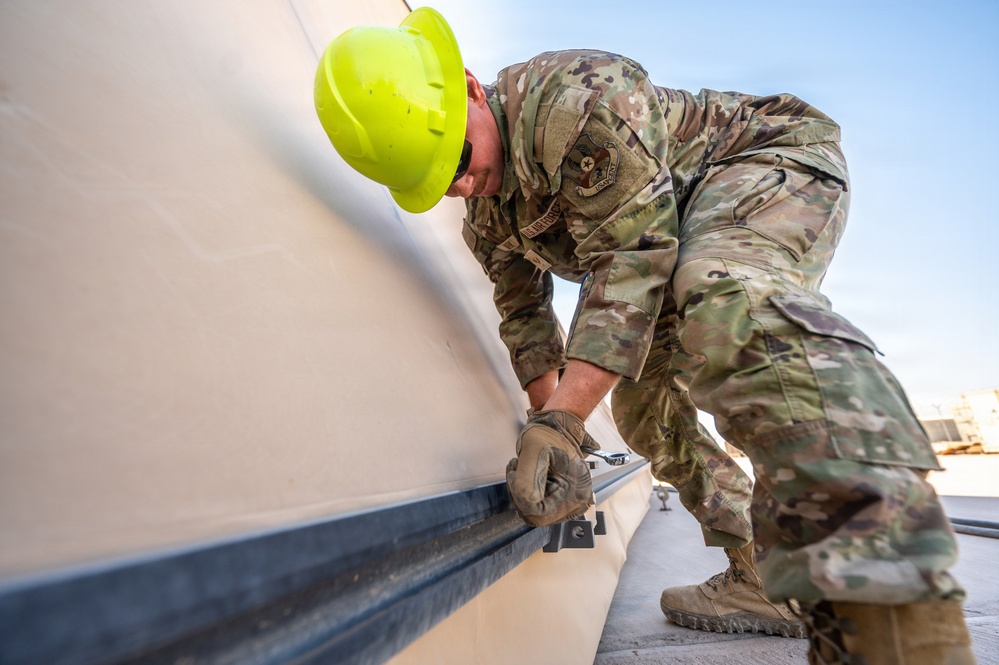 Built for the Mission: 378th ECES Keeps Maintenance Facilities Mission-Ready
