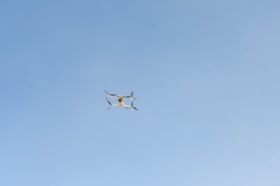 332 ESFS sUAS division launches first quadcopter in AFCENT history