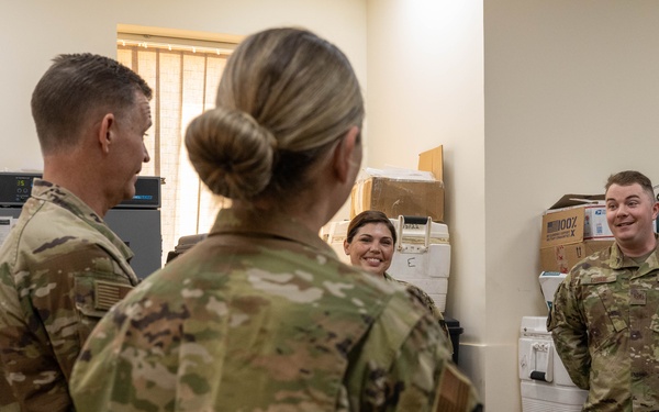 AFCENT Surgeon General visits 332nd EMDS