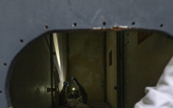379 EMXS and 379 ECES accomplish confined space refresher training