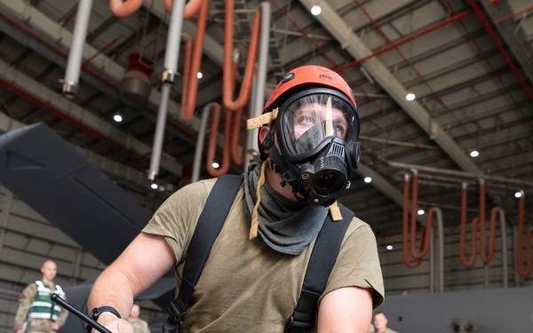 379 EMXS and 379 ECES accomplish confined space refresher training