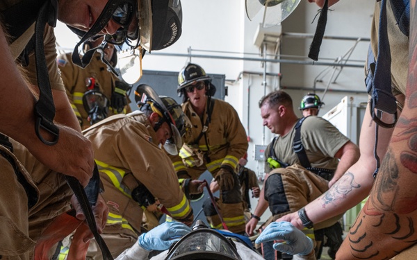 379 EMXS and 379 ECES accomplish confined space refresher training