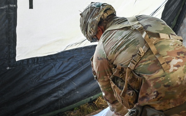 Soldiers Sharpening Skills for E3B