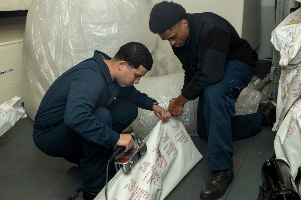 Daily Operations Aboard USS George H.W. Bush (CVN 77)