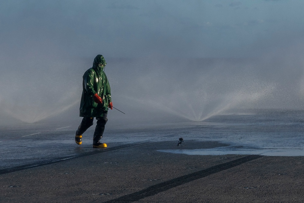 Daily Operations Aboard USS George H.W. Bush (CVN 77)