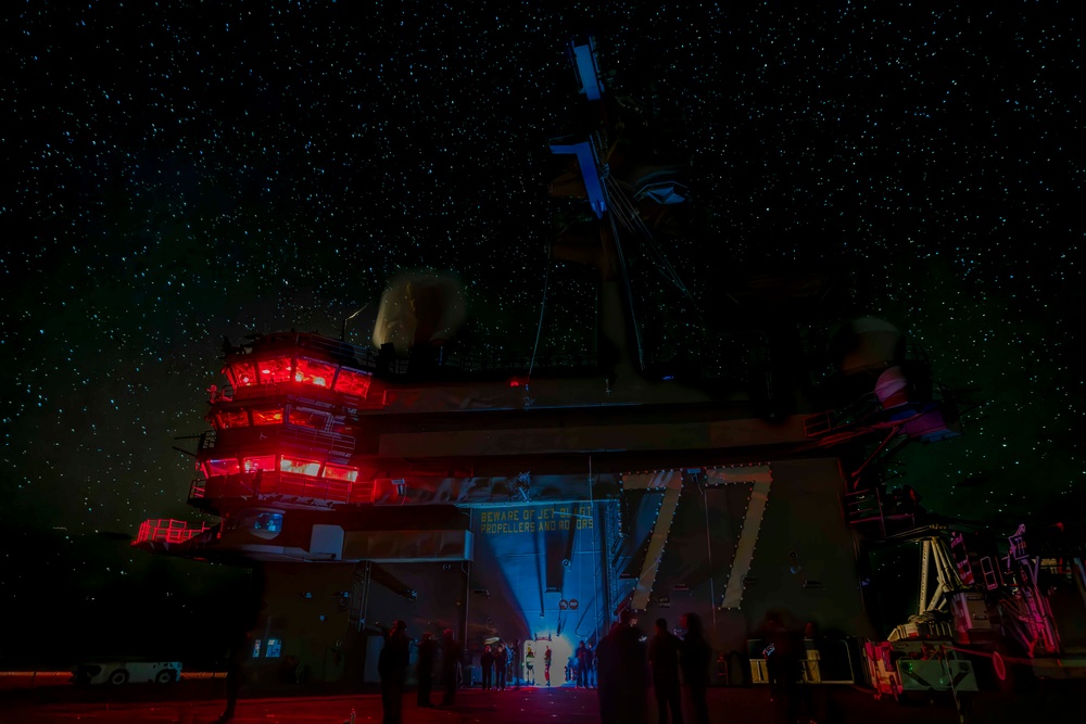 Daily Operations Aboard USS George H.W. Bush (CVN 77)