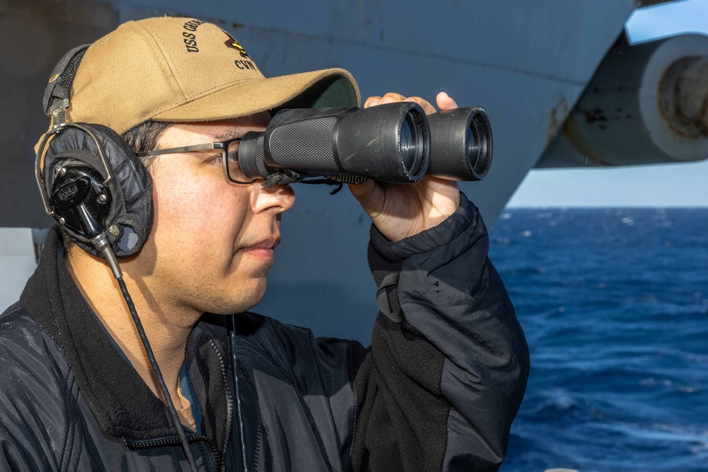 Daily Operations Aboard USS George H.W. Bush (CVN 77)
