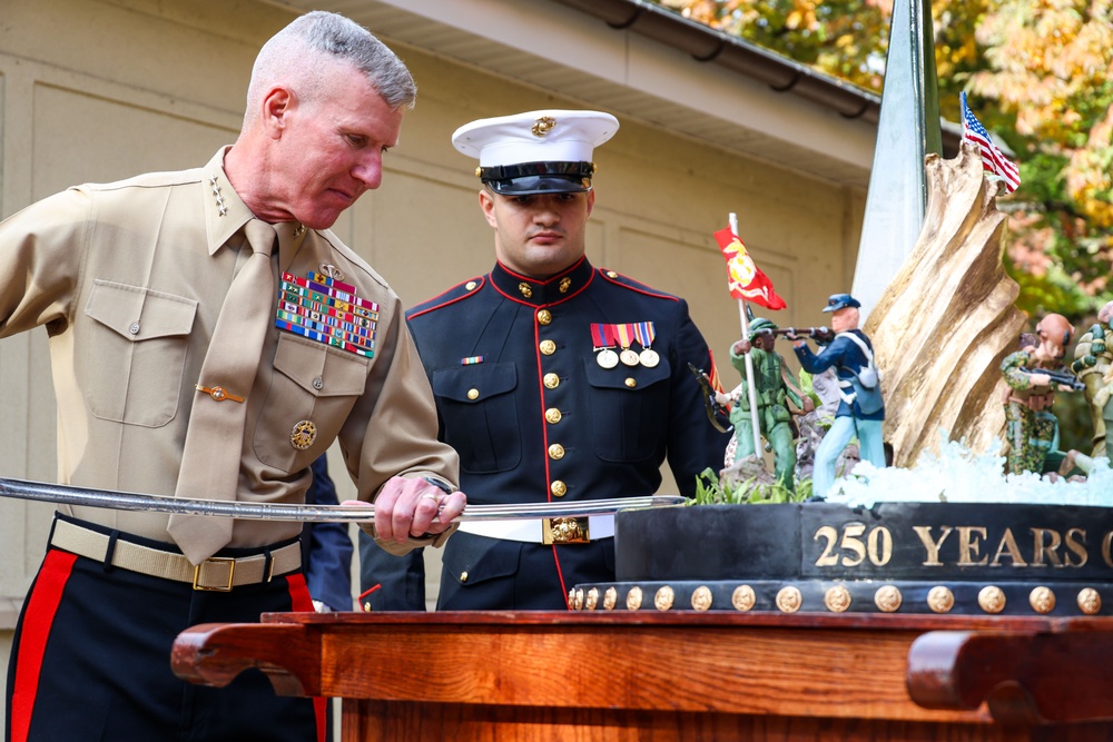 250th Marine Corps Birthday Cake Cutting Ceremony at Pentagon