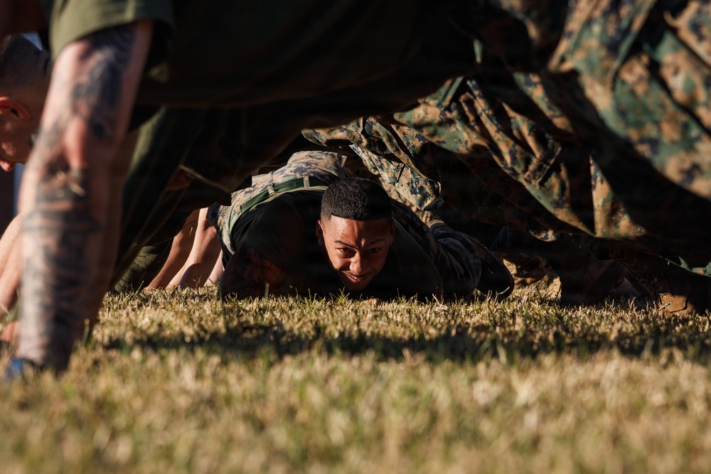 250th Marine Corps birthday TBS field meet