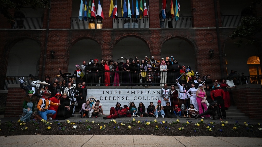 Inter-American Defense College Hosts Community Halloween Celebration at Fort McNair