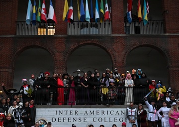 Inter-American Defense College Hosts Community Halloween Celebration at Fort McNair