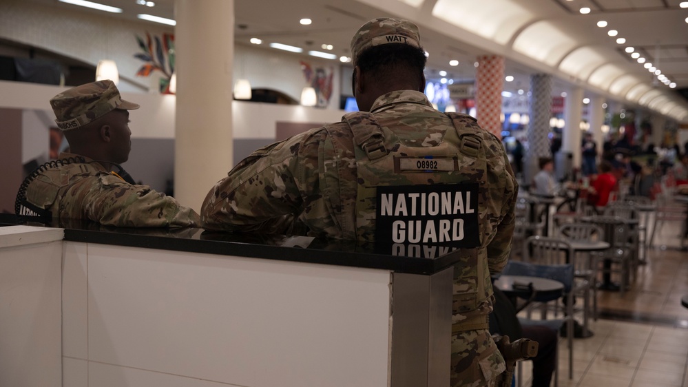 Task Force Redhand Soldiers Safeguard Daily Life in D.C.