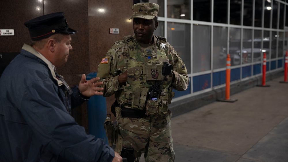 Task Force Redhand Soldiers Safeguard Daily Life in D.C.