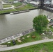 Cleveland W. Pier Repair Aerial Imagery