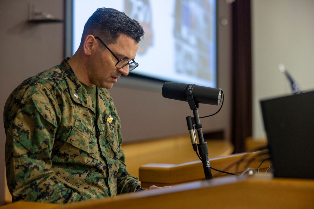 2nd MEB 250th Marine Corps Birthday Cake Cutting Ceremony