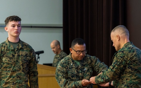 2nd MEB 250th Marine Corps Birthday Cake Cutting Ceremony