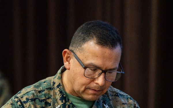 2nd MEB 250th Marine Corps Birthday Cake Cutting Ceremony