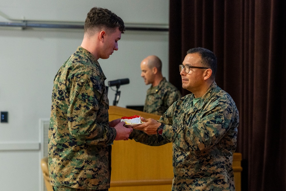 2nd MEB 250th Marine Corps Birthday Cake Cutting Ceremony