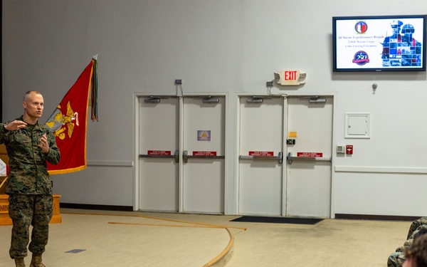 2nd MEB 250th Marine Corps Birthday Cake Cutting Ceremony